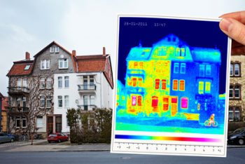 Gebäudethermografie Mehrfamilienwohnhaus, Energieberater Thermografie, Hof, Nürnberg Erlangen